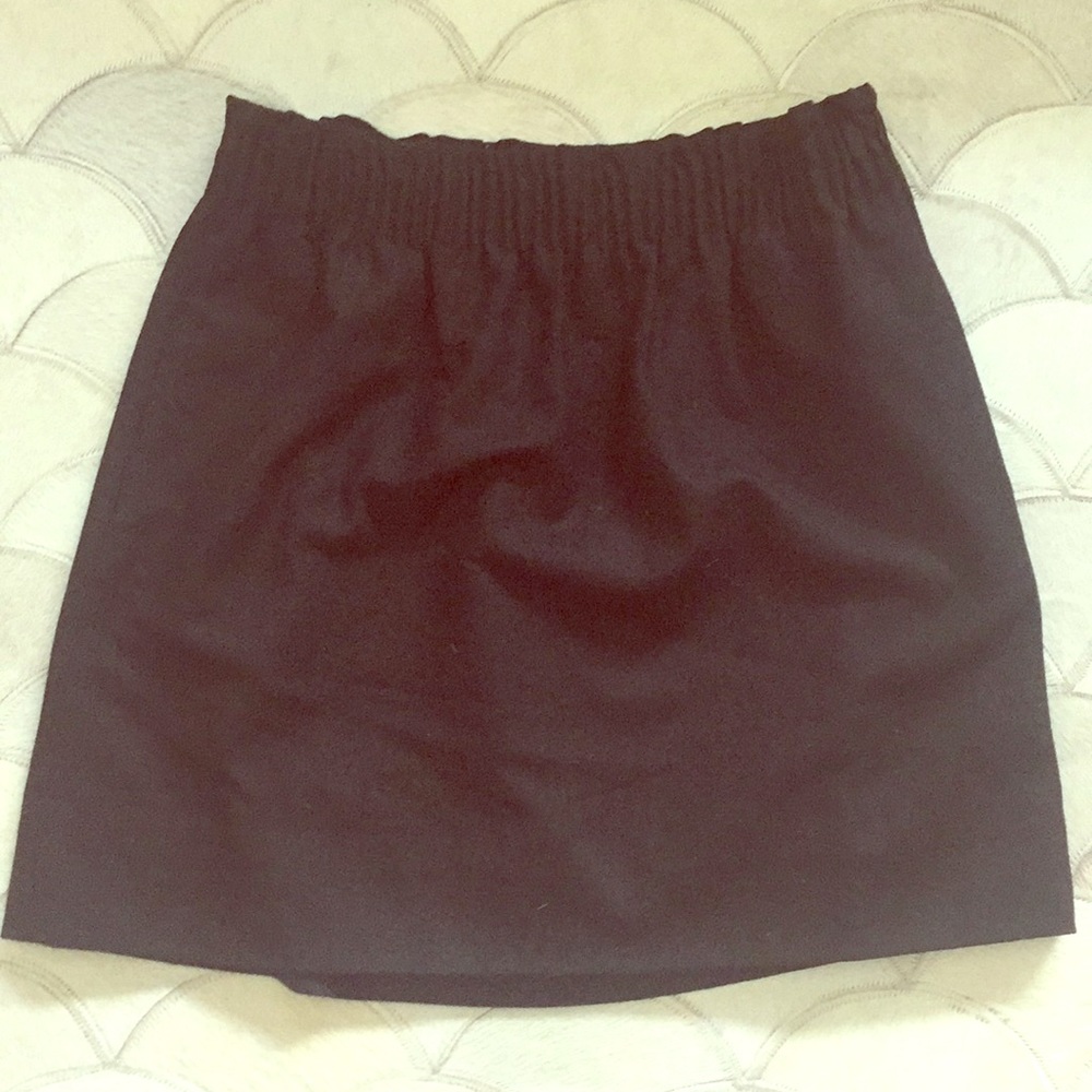 J. Crew Wool Sidewalk Skirt with Pockets